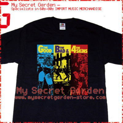 4 Skins - The Good, The Bad & The 4 Skins T Shirt 